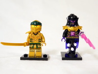 Minifigs front