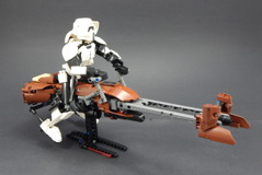 75532 Scout Trooper and Speeder Bike Review 09