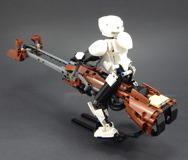 75532 Scout Trooper and Speeder Bike Review 10