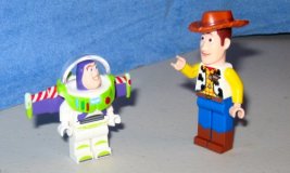 Buzz and Woody MiniFigs