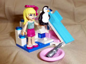 Image of Stephany and Penguin