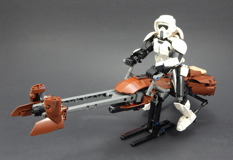 75532 Scout Trooper and Speeder Bike Review 08